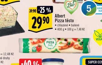 Albert Pizza těsto nabídka