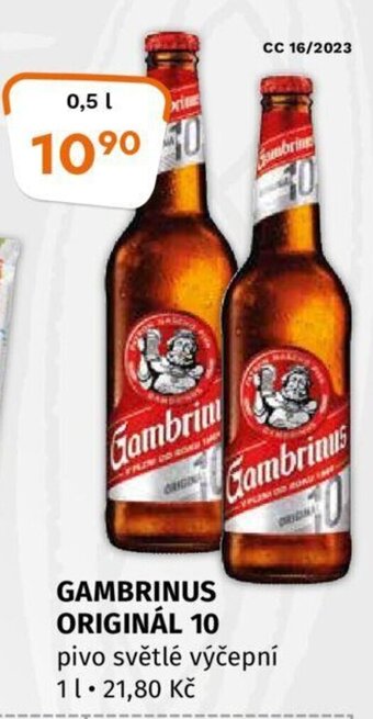 Terno GAMBRINUS ORIGINÁL 10 nabídka