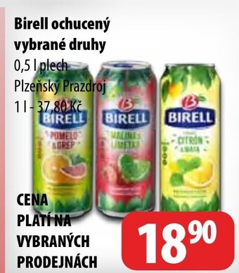 Partner Maloobchodní síť Birell ochucený vybrané druhy nabídka