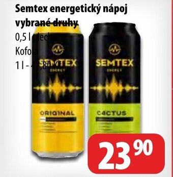 Partner Maloobchodní síť Semtex energetický nápoj vybrané druhy nabídka