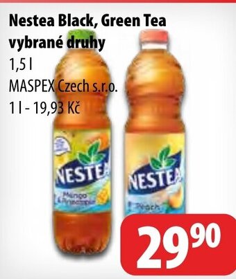 Partner Maloobchodní síť Nestea Black, Green Tea vybrané druhy nabídka