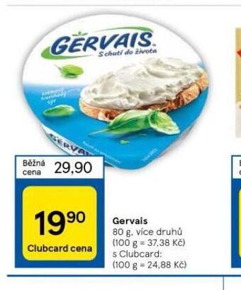 Tesco Gervais nabídka