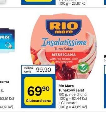 Tesco Rio mare tuňákový salát nabídka