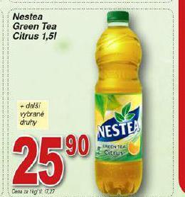 Hruška Nestea nabídka
