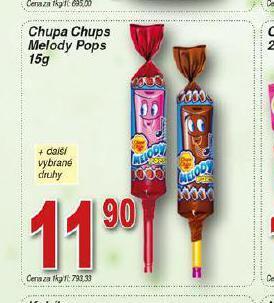 Hruška Chupa chups nabídka
