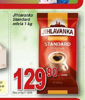 Hruška Káva jihlavanka nabídka