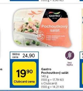 Tesco Gastro pochoutkový salát nabídka