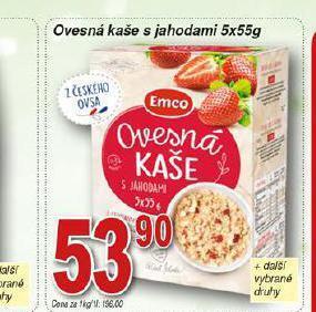 Hruška Ovesná kaše s jahodami nabídka