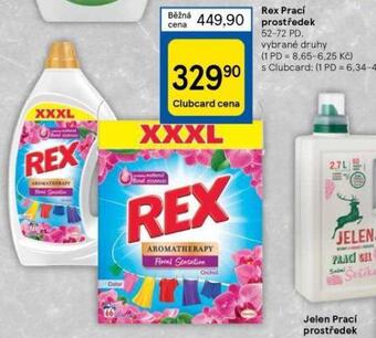 Tesco Rex prací prostředek nabídka