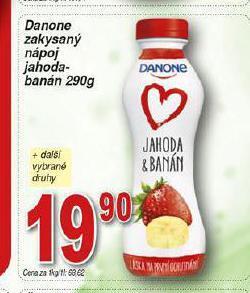 Hruška Danone zakysaný nápoj nabídka