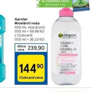 Tesco Garnier micelární voda nabídka