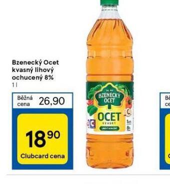 Tesco Bzenecký ocet kvasný lihový ochucený 8% nabídka
