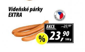 ZEMAN Vídeňské párky extra nabídka