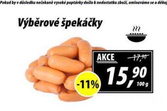 ZEMAN Výběrové špekáčky nabídka