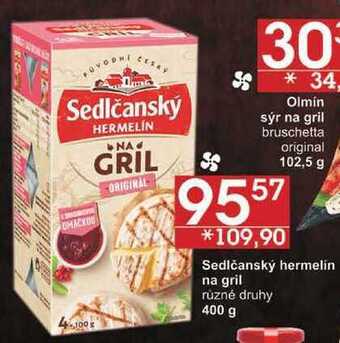 Jip Sedlčanský hermelin na gril různé druhy, 400 g nabídka