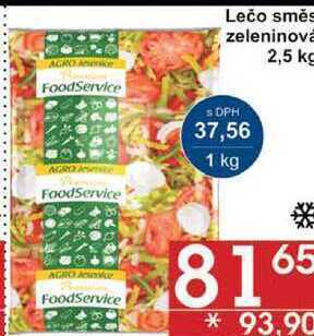 Jip Agro foodservice lečo směs zeleninová, 2,5 kg nabídka