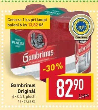 Billa Gambrinus Originál nabídka