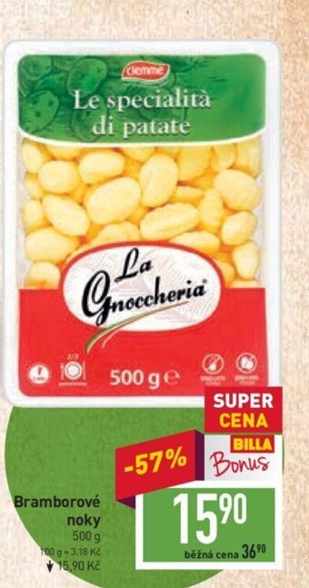 Billa Bramborové noky nabídka