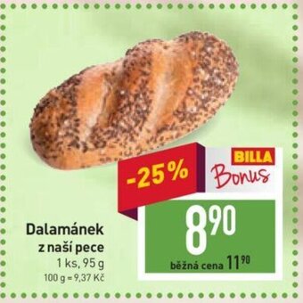 Billa Dalamánek z naší pece nabídka