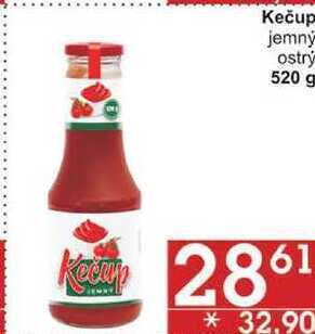 Jip Kečup jemný,520 g nabídka