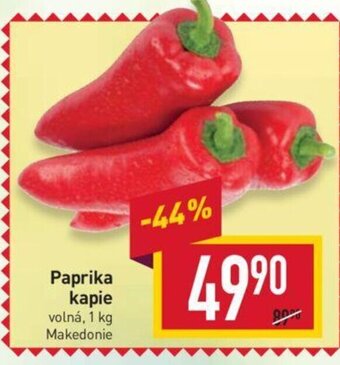 Billa Paprika kapie nabídka