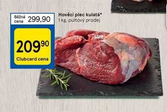 Tesco Hovězí plec kulatá 1 kg nabídka