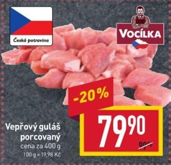 Billa Vepřový guláš porcovaný nabídka