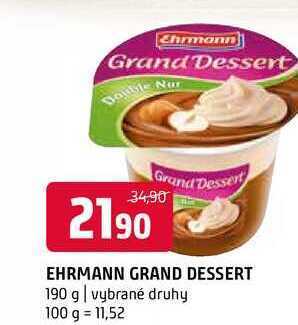 Terno Ehrmann grand dessert 190 g nabídka