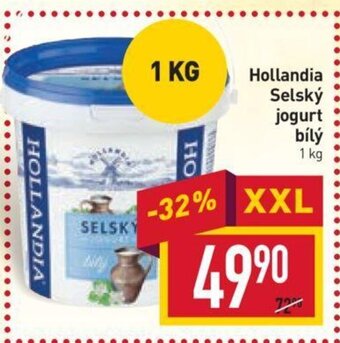 Billa Hollandia Selský jogurt bílý nabídka