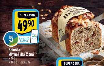 Albert Brioška mlynářská žitná, 400 g nabídka