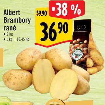 Albert Albert brambory rané, 2 kg nabídka
