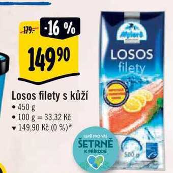 Albert Losos filety s kůží, 450 g nabídka