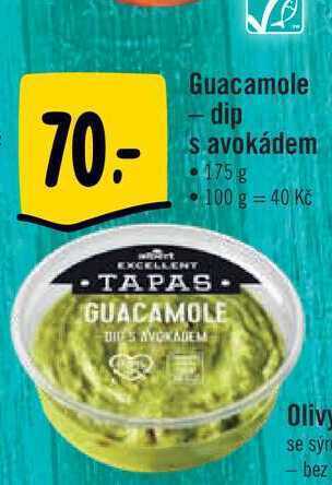 Albert Guacamole dip s avokádem, 175 g nabídka