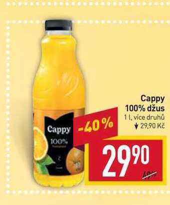 Billa Cappy 100% džus 1l nabídka
