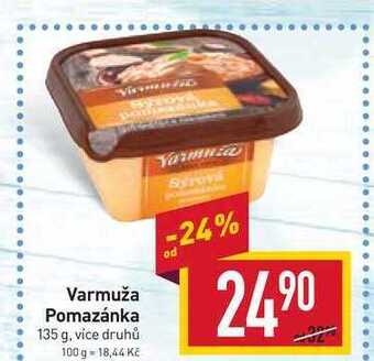 Billa Varmuža pomazánka 135 g nabídka