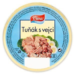 Billa Viva tuňák s vejci 120g nabídka