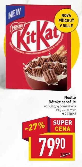 Billa Nestlé dětské cereálie od 300 g nabídka