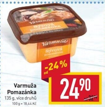 Billa Varmuža Pomazánka 135 g nabídka
