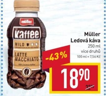 Billa Müller Ledová káva nabídka