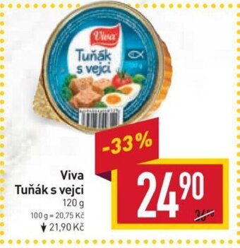 Billa Viva Tuňák s vejci nabídka