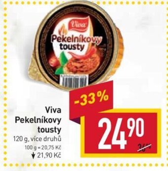 Billa Viva Pekelníkovy tousty 120 g nabídka