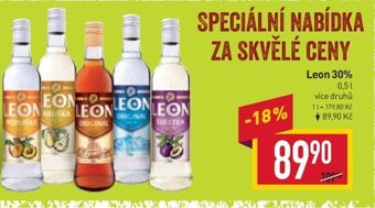 Billa Leon 30% nabídka