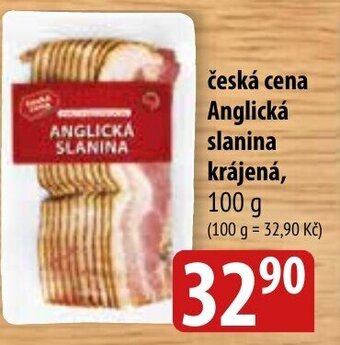 Bala česká cena Anglická slanina krájená, 100 g nabídka