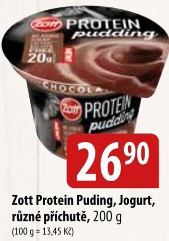 Bala Zott Protein Puding, Jogurt, různé příchutě, 200 g nabídka