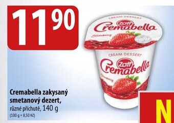 Bala Cremabella zakysaný smetanový dezert, různé příchutě, 140 g nabídka