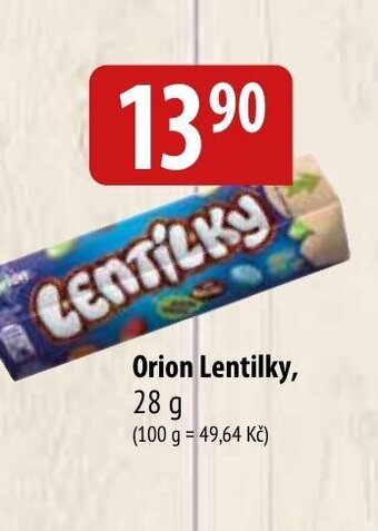 Bala Orion Lentilky, 28 g nabídka