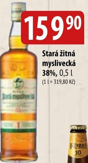 Bala Stará žitná myslivecká 38%, 0,5 L nabídka