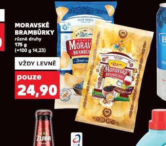 Kaufland Moravské brambůrky nabídka