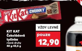 Kaufland Kit kat čokoládová tyčinka nabídka