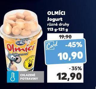 Kaufland Olmíci jogurt nabídka